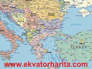 AYRINTILI DÜNYA HARİTASI AYRINTILI DÜNYA HARİTASI