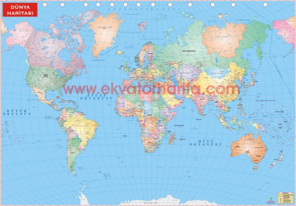 HARİTA DÜNYA HARİTA DÜNYA