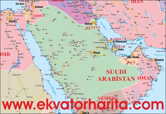 Riyad Kent Haritası