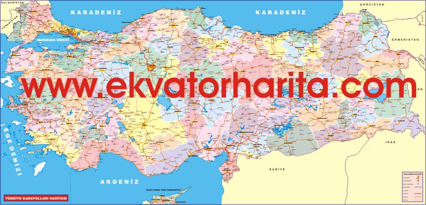 SİYASİ TÜRKİYE HARİTASI SİYASİ TÜRKİYE HARİTASI