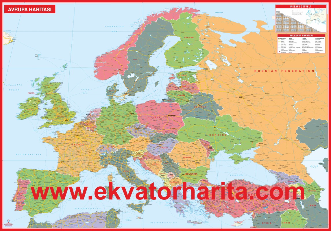 Ayrıntılı Avrupa Yol Haritası