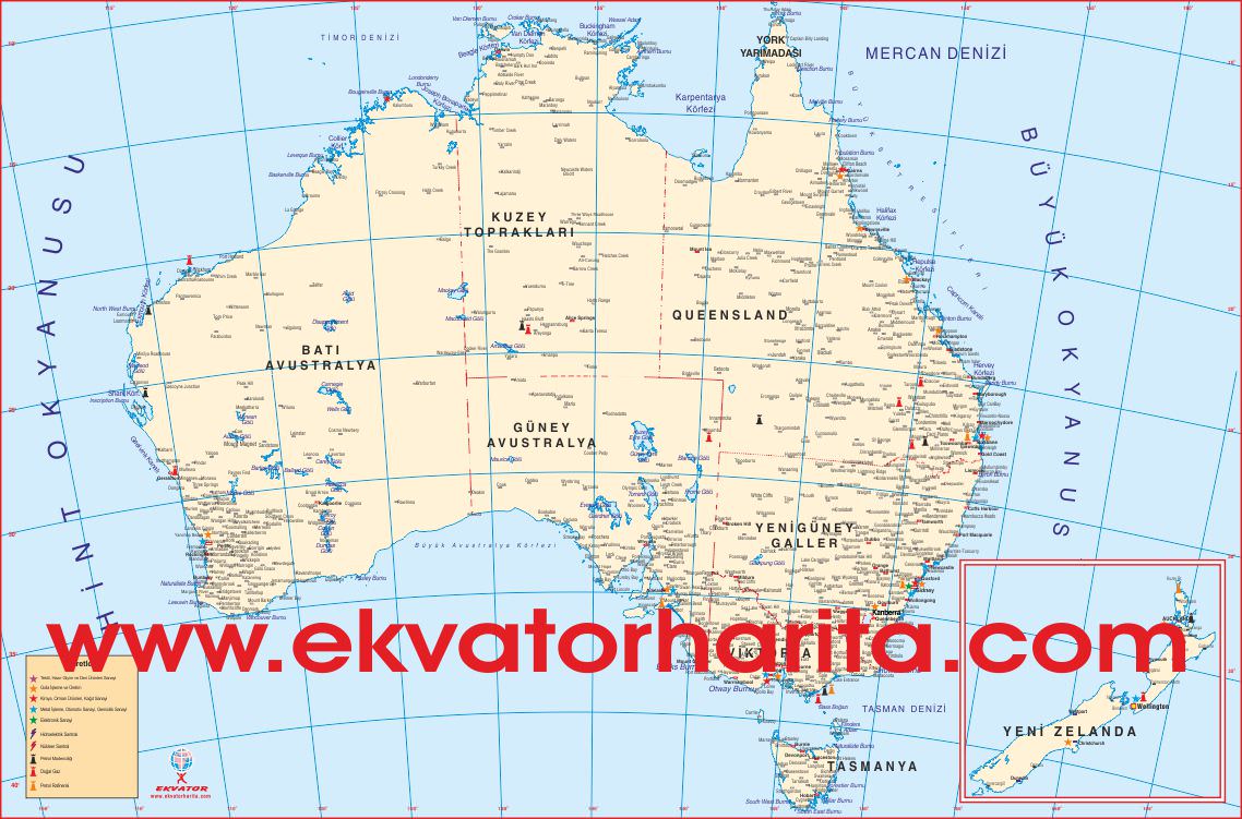 AVUSTRALYA EKONOMİ HARİTASI