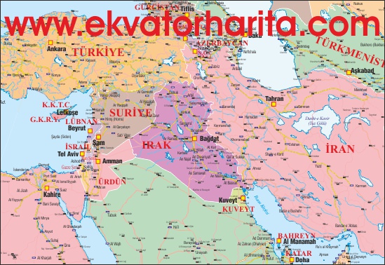 Bağdat Kent Haritası