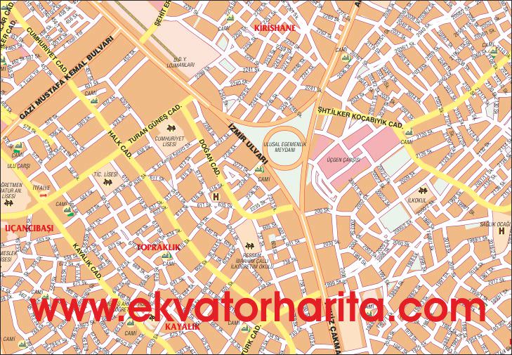 Detaylı Denizli Yol Haritası