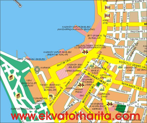Detaylı İstanbul Şehir Haritası - Detaylı İstanbul Şehir Planı