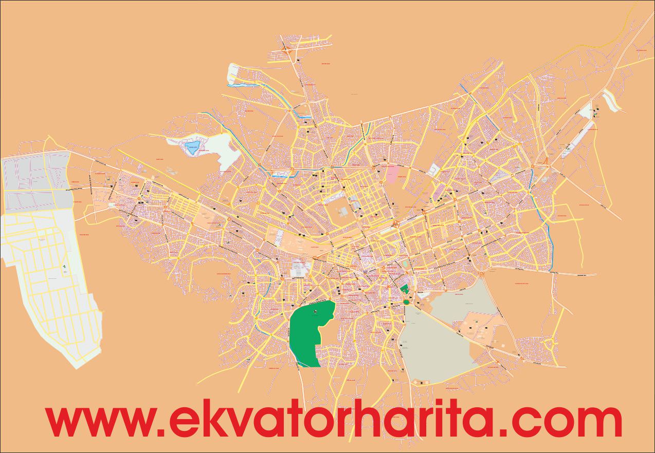 DİJİTAL KAYSERİ HARİTASI