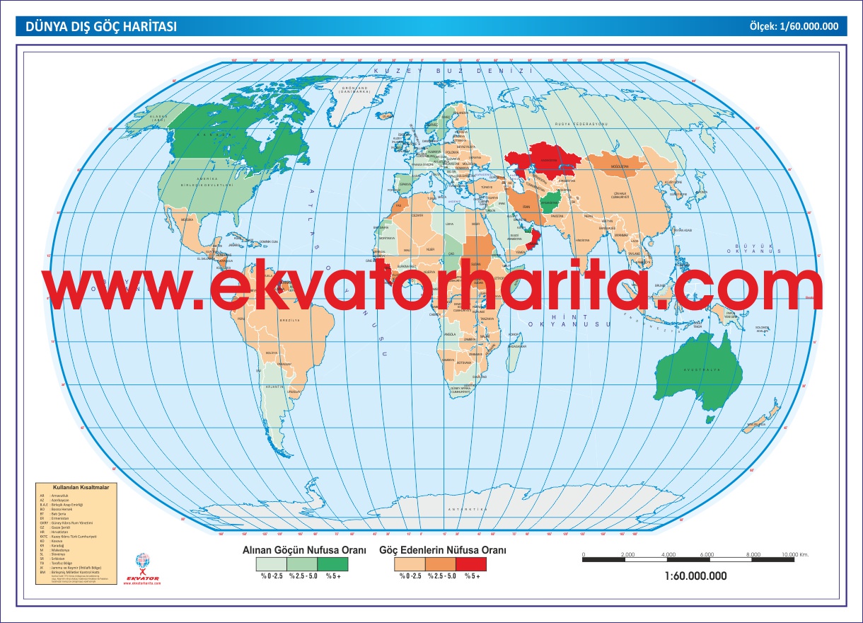 DÜNYA GÖÇ HARİTASI