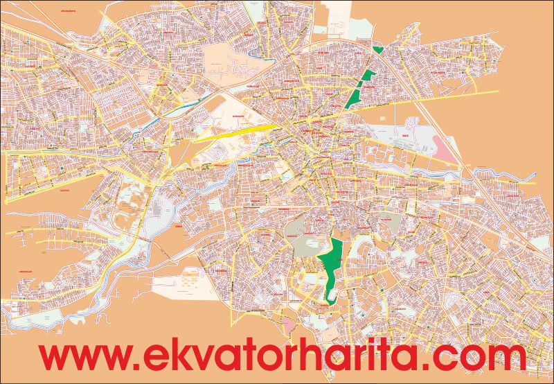 Sayısal Eskişehir Haritası