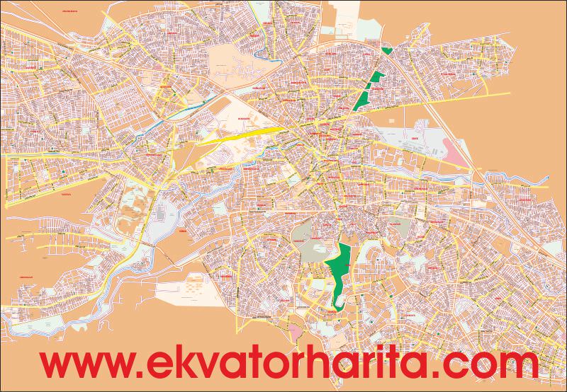 Sayısal Eskişehir Haritası