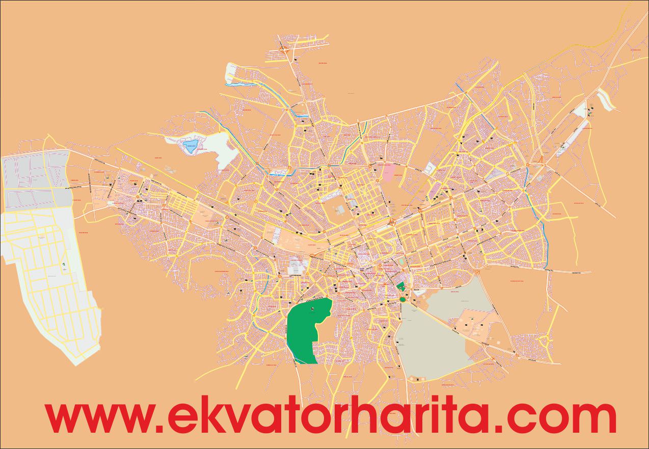 Sayısal Kayseri Haritası