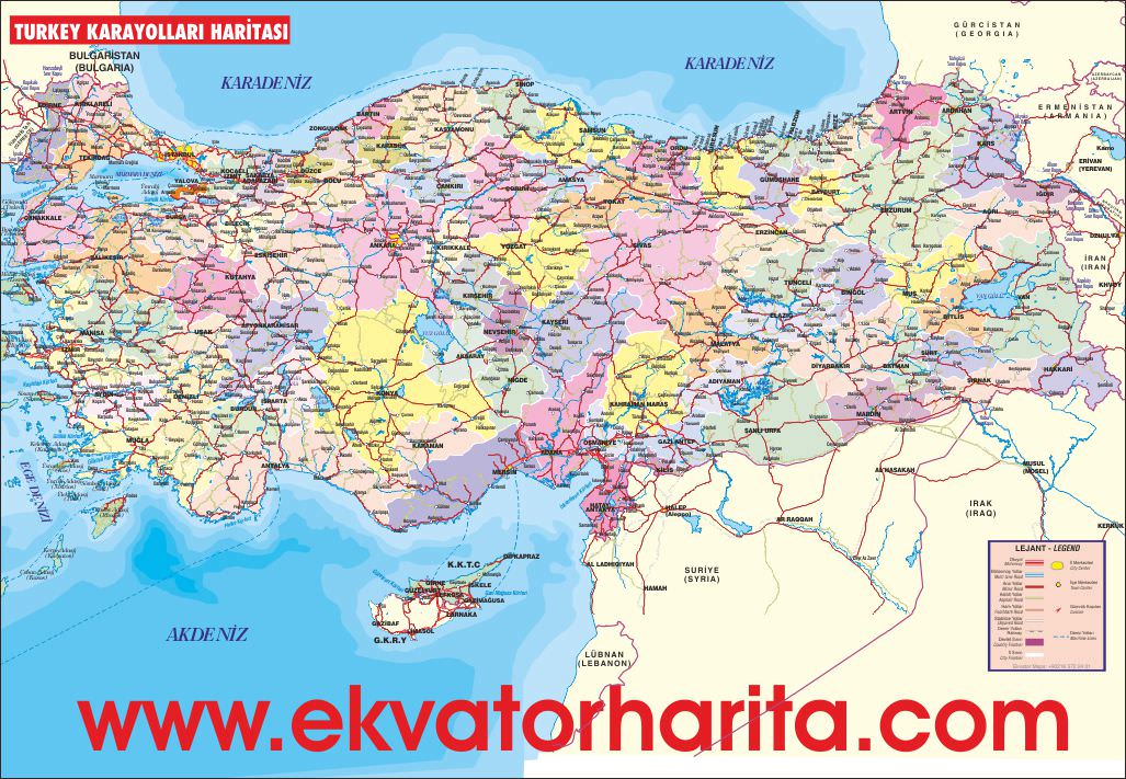 Sayısal Türkiye Haritası