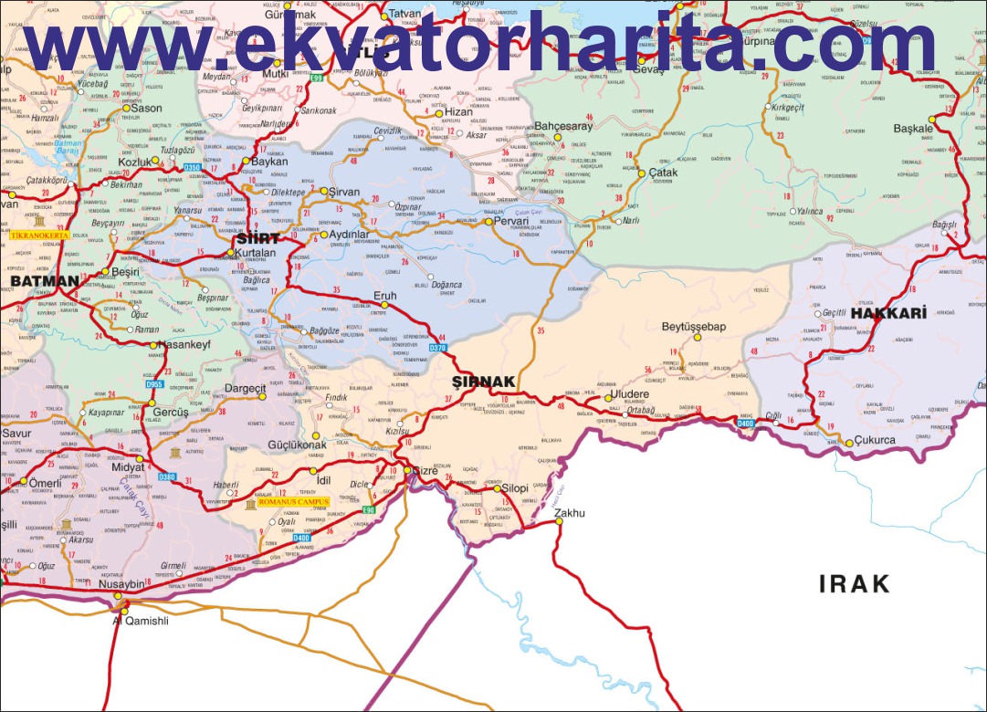 SİİRT-İL-HARİTASI