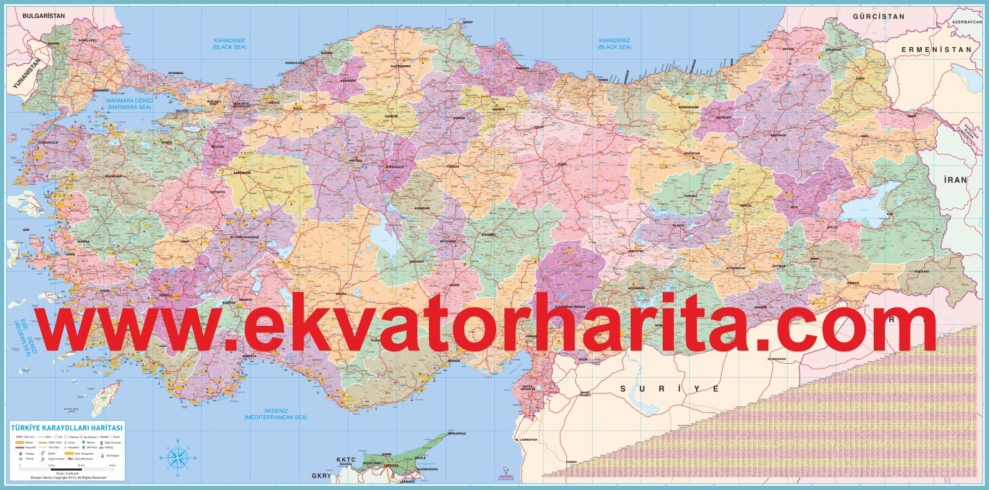 Ayrıntılı Türkiye Yol Haritası