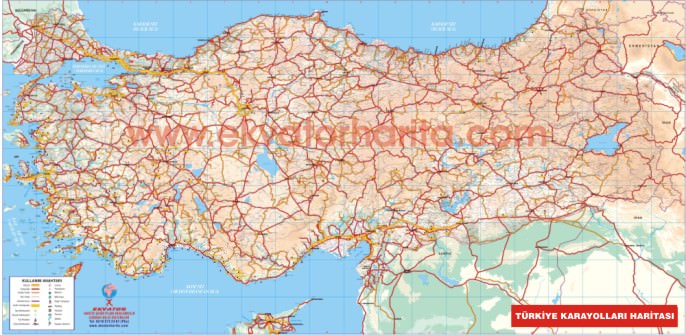 Detaylı Türkiye Yol Haritası