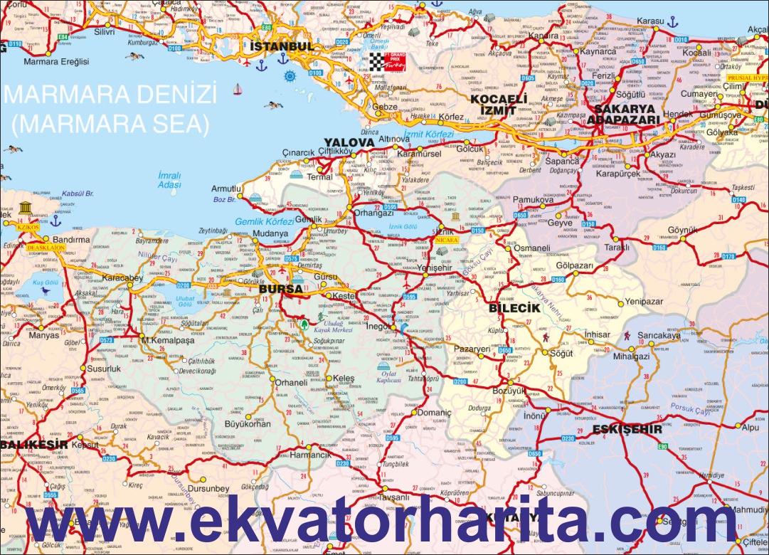 YALOVA-İL-HARİTASI